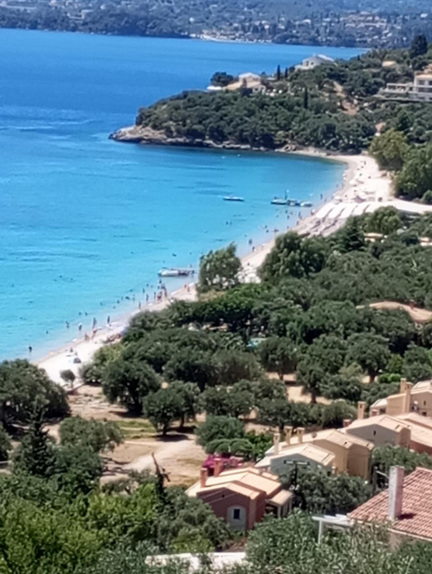 Sarakinos Apartments Barbati Luaran gambar