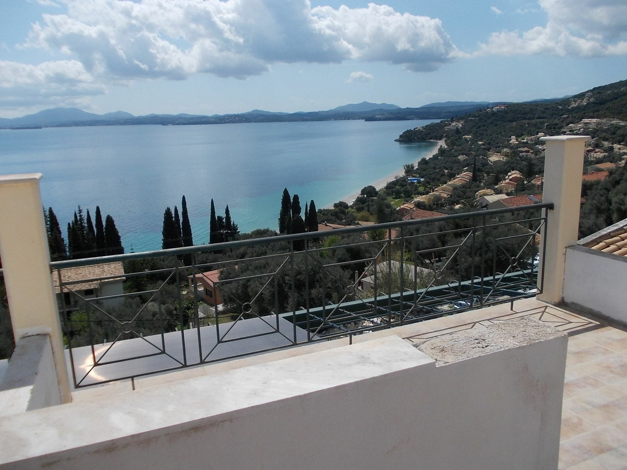 Sarakinos Apartments Barbati Luaran gambar