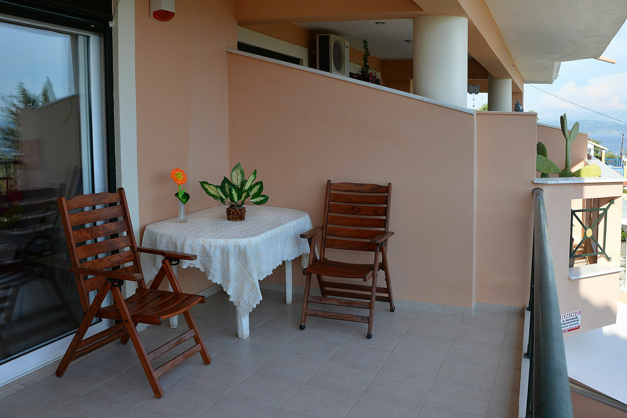 Sarakinos Apartments Barbati Luaran gambar